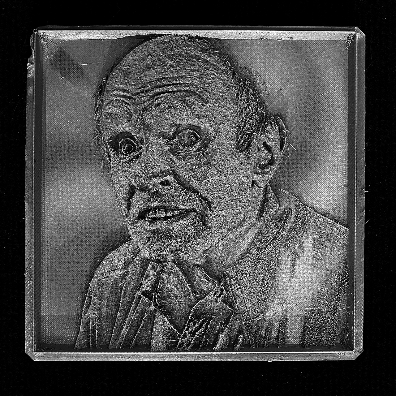 #02 - Portraits for the Visually Impaired, 3D Printed Relief